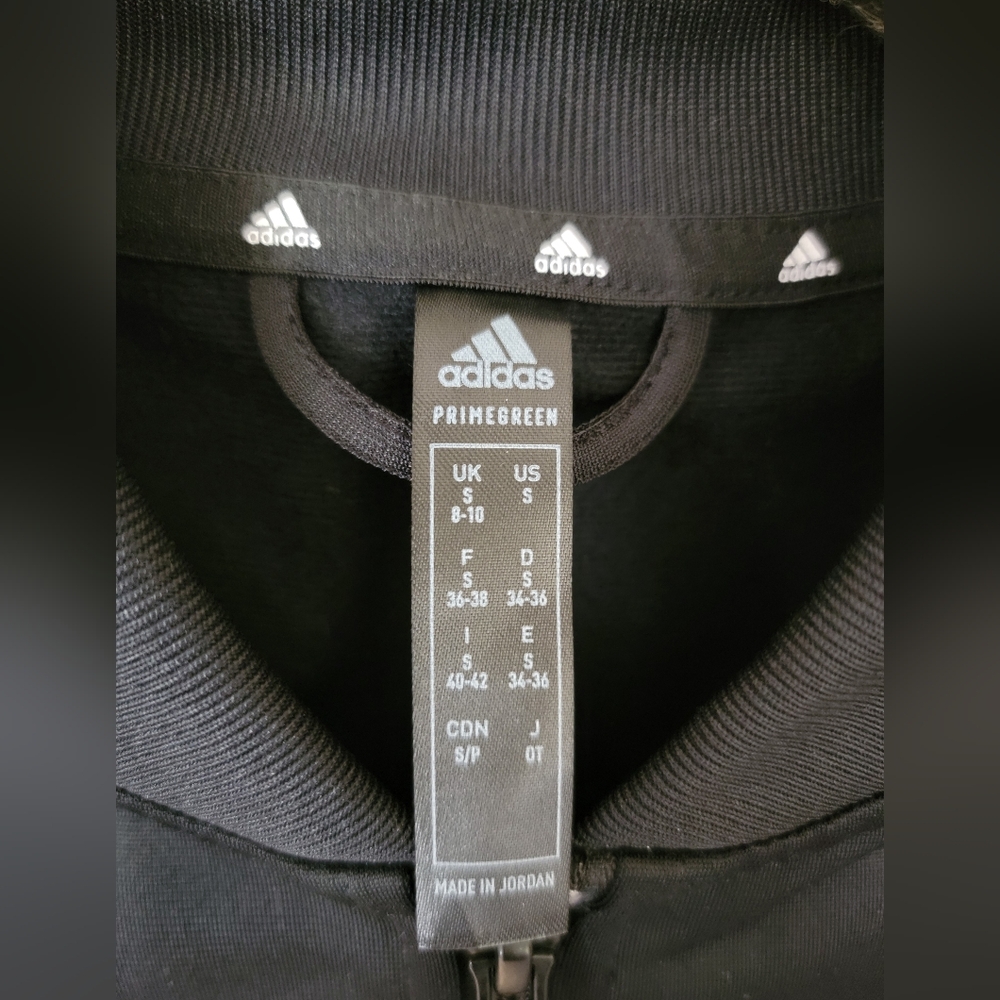 ✨NWOT✨ Adidas Full Zip Track Jacket Women’s Small, black & white - Picture 5 of 7